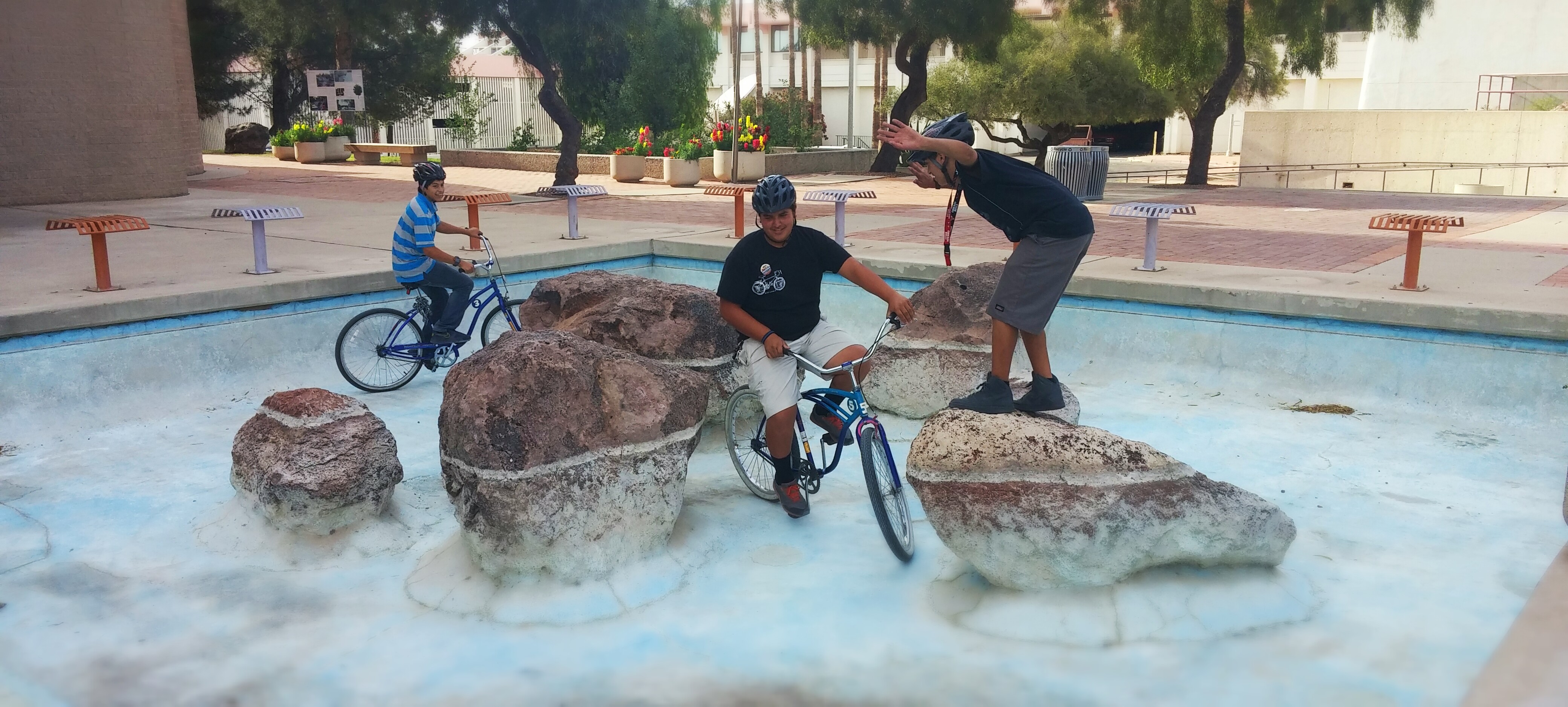 Fountain Riding